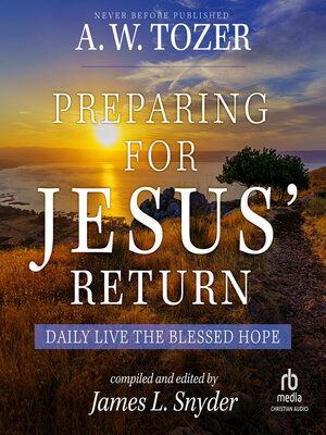 cover image of Preparing for Jesus' Return